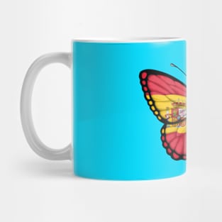 Spanish Flag Butterfly Mug